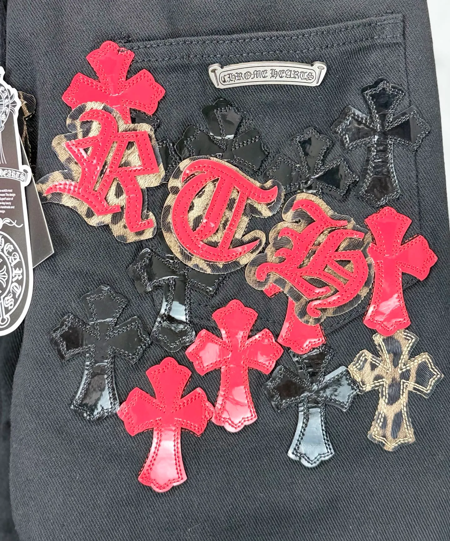 ：F Chrome hearts ！！！ CH bo 1 B 136 27W ， ， ！！ Premium ，1.9W ， ， ， ， Canvas， ， ， B 01Classic ， ， ， Authentic YKK Retro Canvas Color： Size：S M L XL XXL